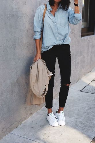 How to pair up White sneakers - Top Looks - fashion trends and casual ...